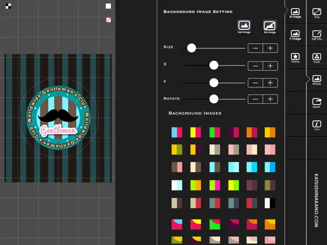 Button Badge Maker HD - with PDF and AirPrint Options2screenshot