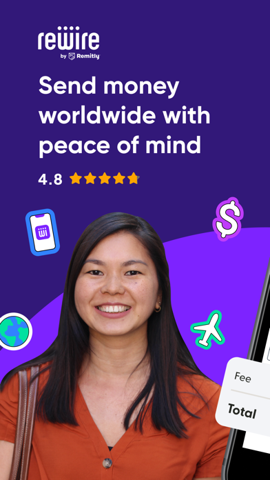 Rewire: Transfer Money Abroad1screenshot