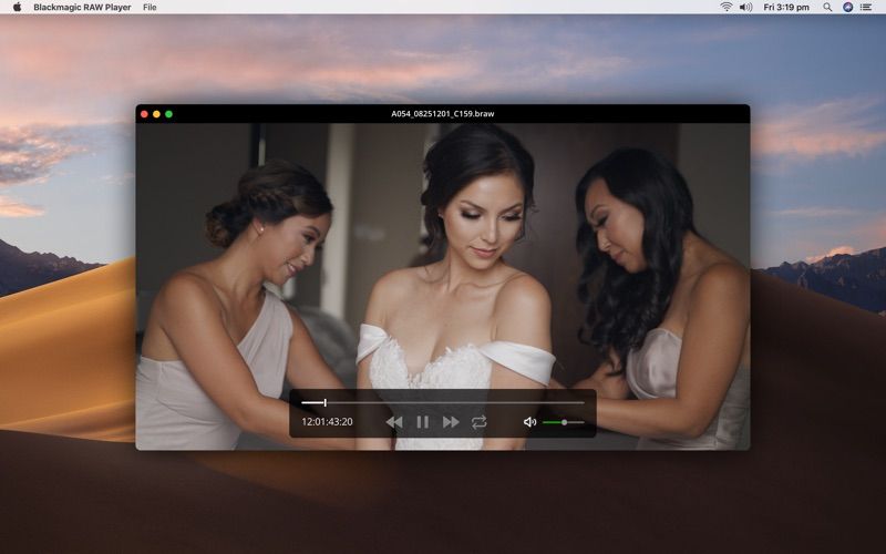 Blackmagic RAW Player3screenshot