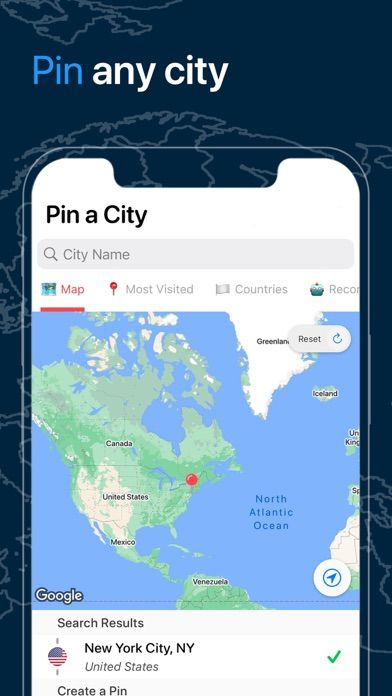 Pin Traveler: Travel Tracker6screenshot