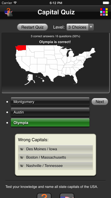 Capital Quiz3screenshot