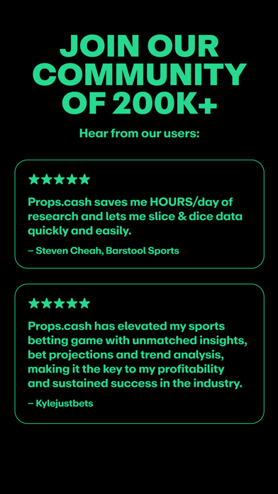 Props.Cash | Player Props Data4screenshot
