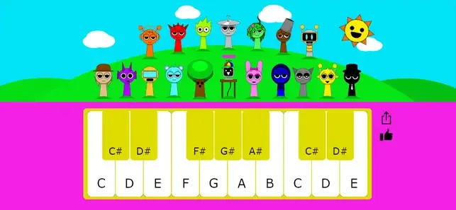 Sprunki Piano1screenshot