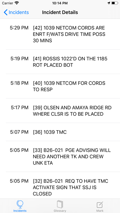 CHP Incidents2screenshot