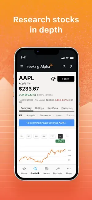 Seeking Alpha: News & Analysis5screenshot