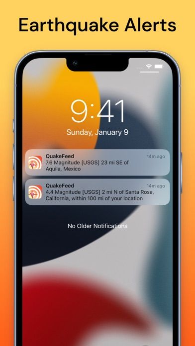 QuakeFeed Earthquake Alerts3screenshot