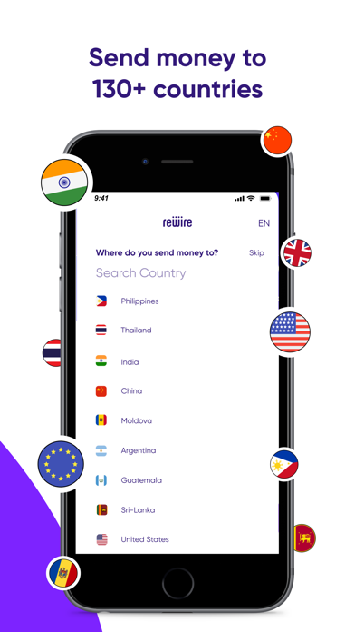Rewire: Transfer Money Abroad3screenshot