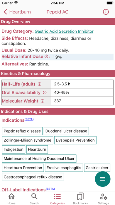 InfantRisk HCP6screenshot