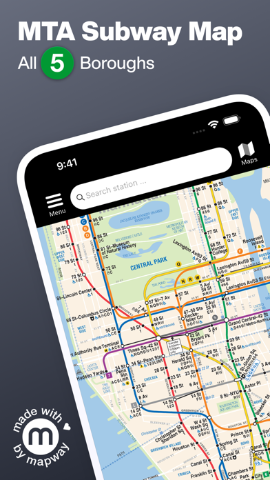 New York Subway MTA Map NYC1screenshot