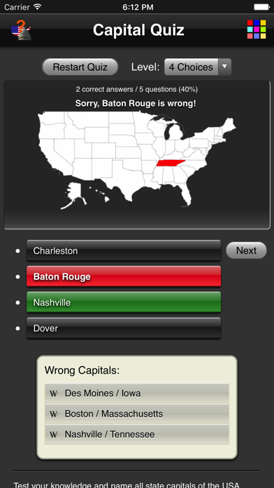 Capital Quiz2screenshot