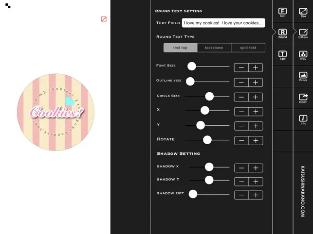 Button Badge Maker HD - with PDF and AirPrint Options1screenshot