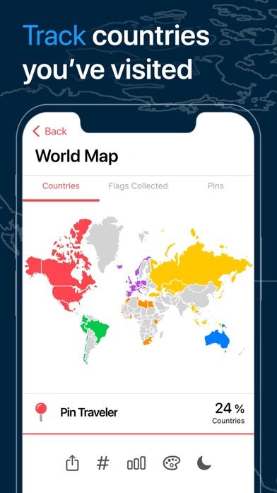 Pin Traveler: Travel Tracker2screenshot