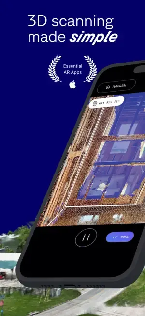 Polycam 3D Scanner, LiDAR, 3601screenshot
