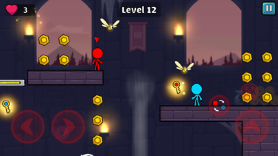 Red and Blue Stickman 22screenshot