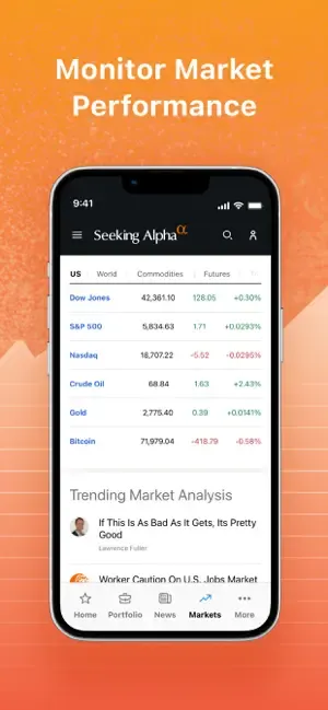 Seeking Alpha: News & Analysis4screenshot