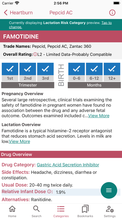 InfantRisk HCP5screenshot