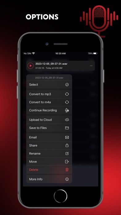 Audio Recorder Pro and Editor6screenshot