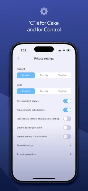 Cake Wallet5screenshot