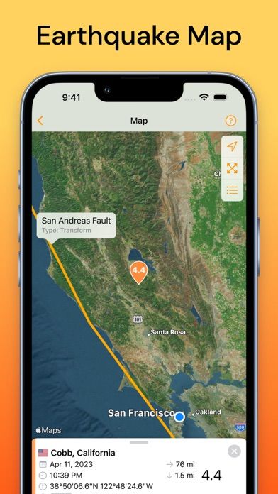 QuakeFeed Earthquake Alerts4screenshot