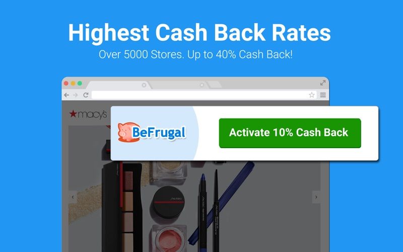 BeFrugal: Coupons & Cash Back3screenshot