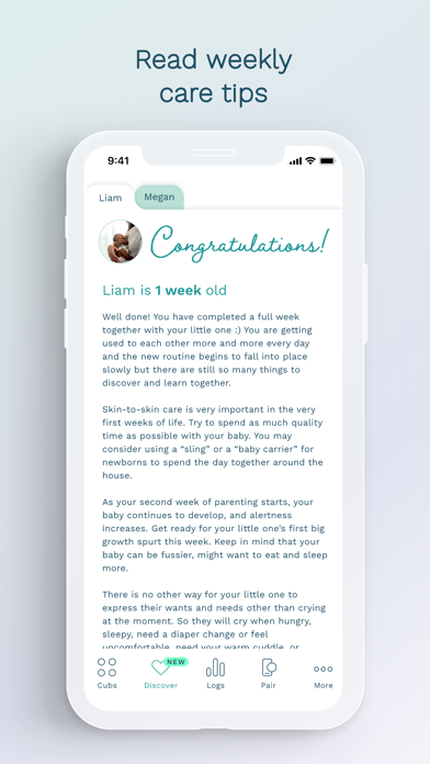 Cubtale Baby Tracker7screenshot