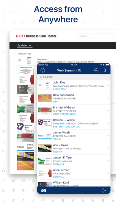 ABBYY Business Card Reader Pro5screenshot