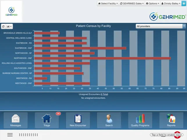 GEHRIMED for iPad1screenshot
