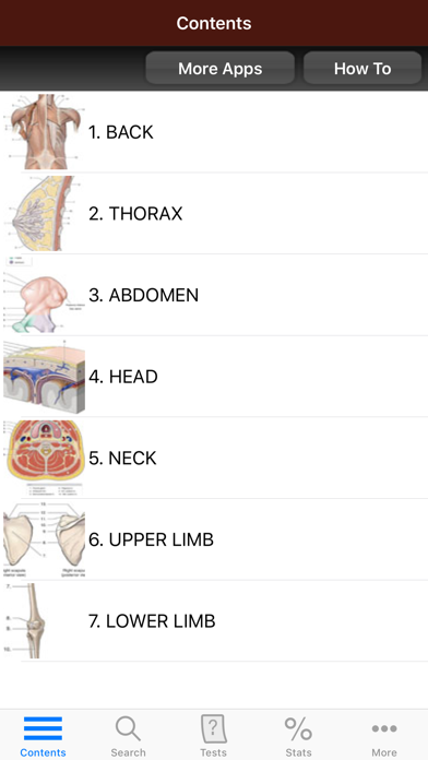 Lange Anatomy Flash Cards2screenshot