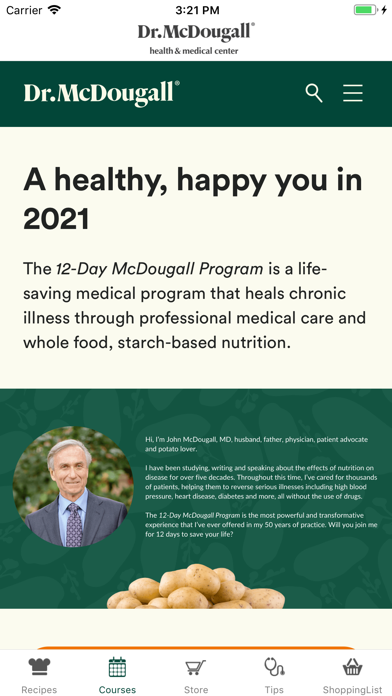 Dr. McDougall Mobile Cookbook4screenshot