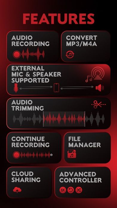 Audio Recorder Pro and Editor2screenshot