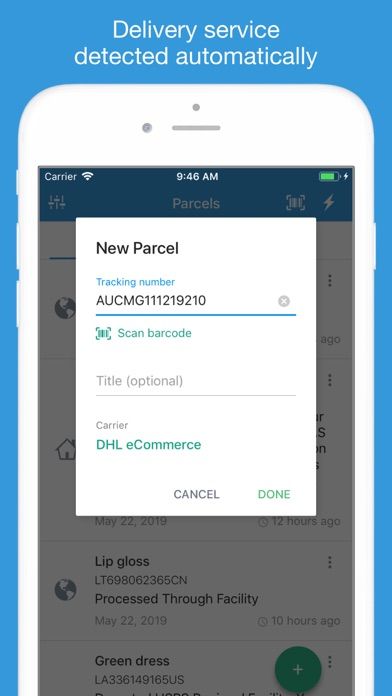 Packages - Track Your Parcels3screenshot