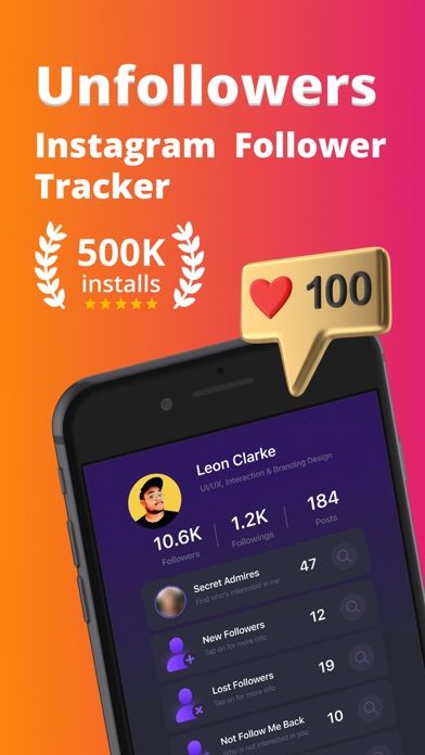 Unfollow Tracker: MyFollowers1screenshot