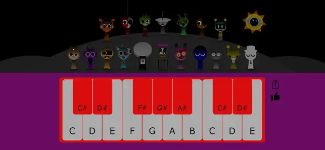 Sprunki Piano2screenshot