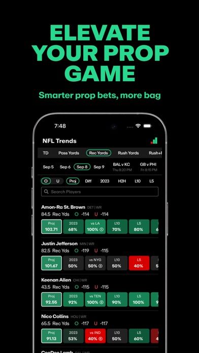Props.Cash | Player Props Data3screenshot