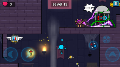 Red and Blue Stickman 23screenshot