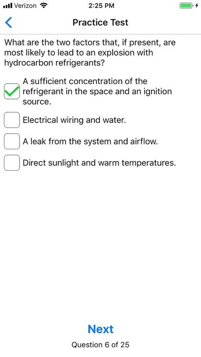 EPA 608 Practice5screenshot