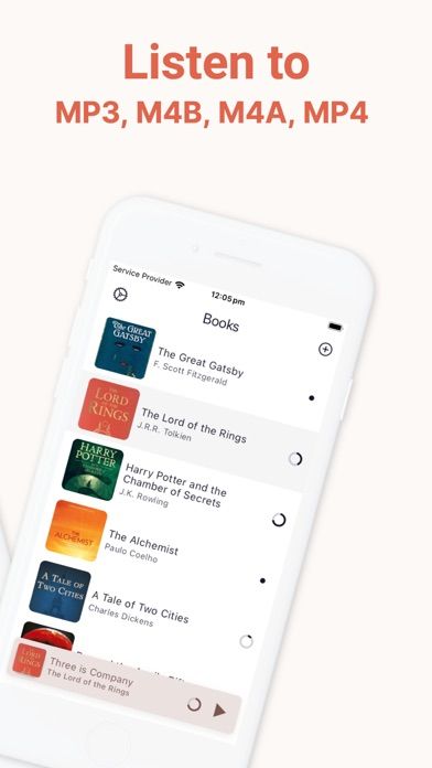 BookPlayer: MP3/M4B/M4A/MP43screenshot