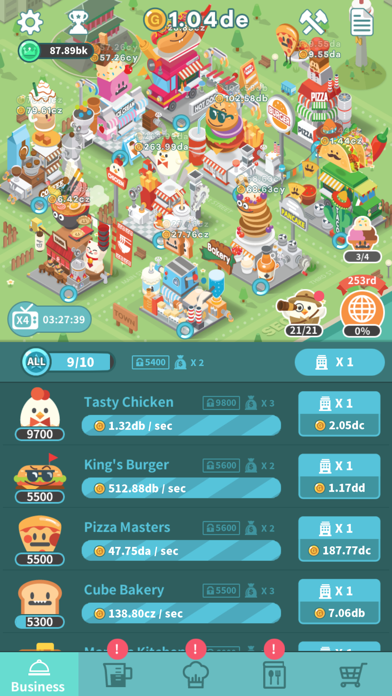 Foodpia tycoon3screenshot