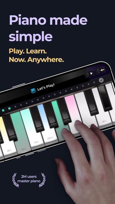 Piano - Keyboard Lesson & Game1screenshot