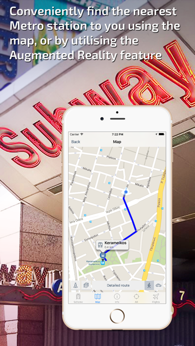 Athens Subway Guide and Route Planner4screenshot