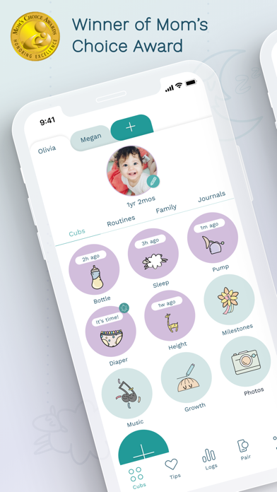 Cubtale Baby Tracker1screenshot