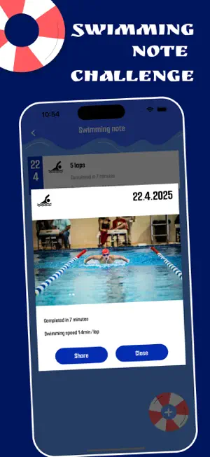 Mavuco Swim Logger2screenshot