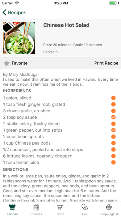 Dr. McDougall Mobile Cookbook3screenshot