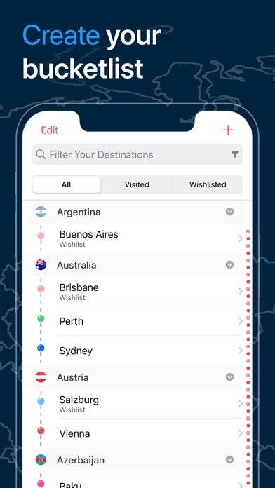 Pin Traveler: Travel Tracker7screenshot