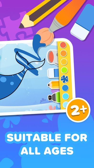Puzzle Coloring Book for Kids2screenshot