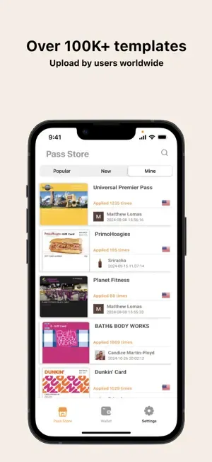 Pass2U Wallet - Add store card5screenshot