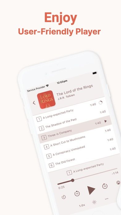BookPlayer: MP3/M4B/M4A/MP42screenshot